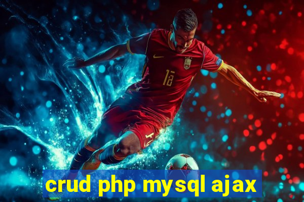 crud php mysql ajax